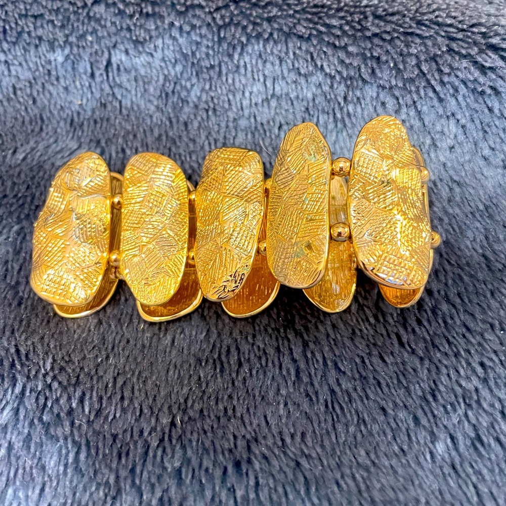 Gold plated bracelet